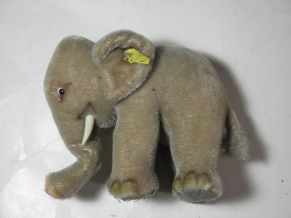 steiff elephant vintage