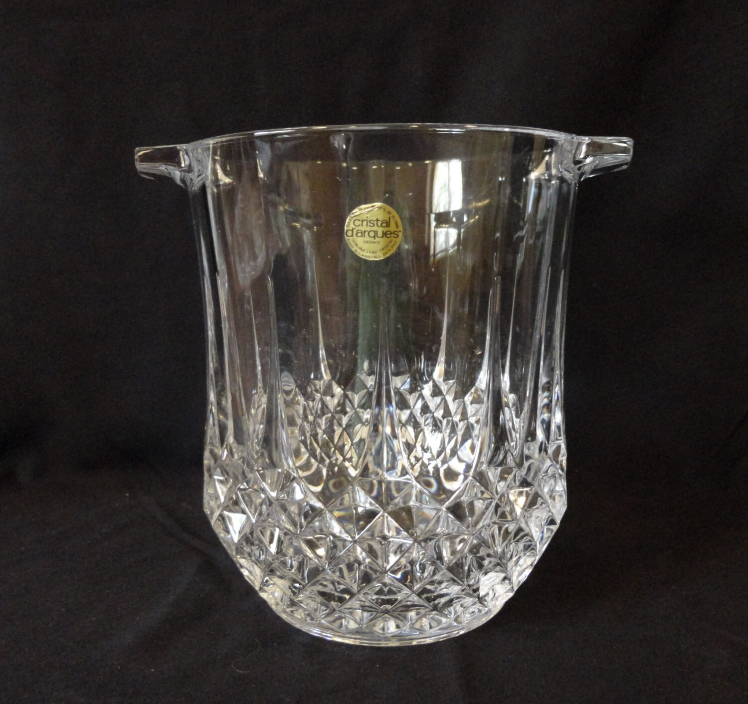 Ice Bucket or Wine Cooler Cristal d Arques of France Longchamp