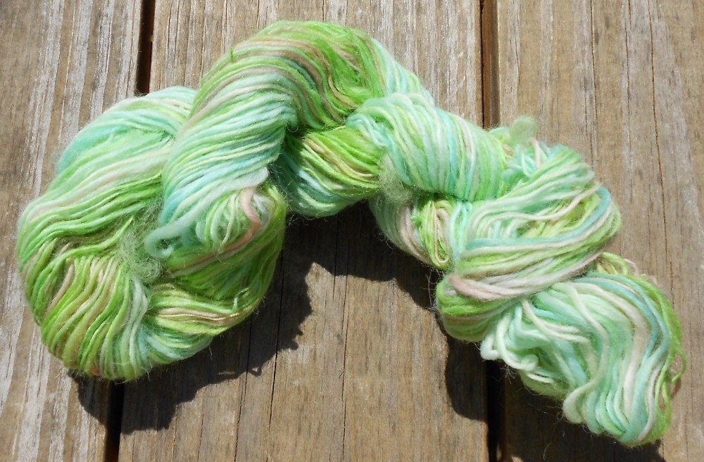 Handspun Yarn Energized Yarn S and Z Twist by SimplyHandspunYarn