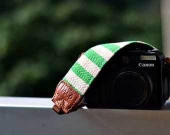 Greeny Camera Strap suits for DSLR / SLR with Quick Release Buckles