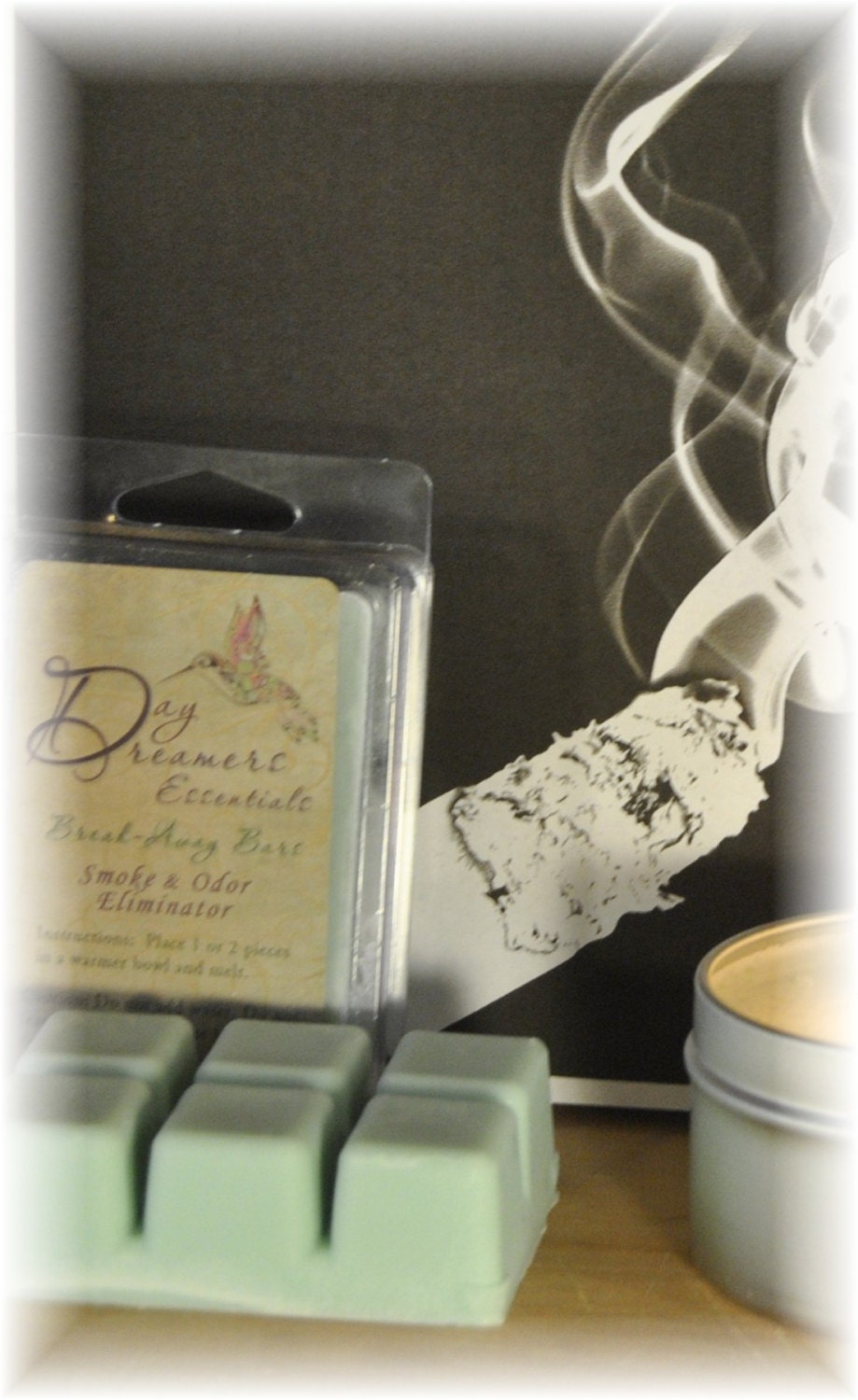 Smoke/odor Eliminator 100 Soy Break Away Bars.