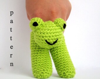Two Finger Amigurumi Puppets Pattern crochet pattern amigurumi how to make finger puppets animal finger puppets crochet finger puppets