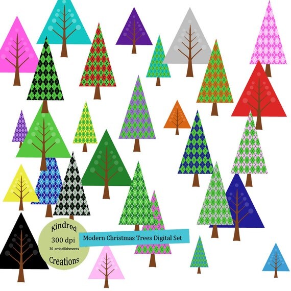 rainbow tree clipart - photo #48