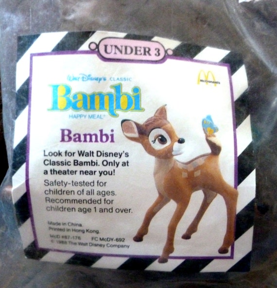 mcdonald's bambi 1988