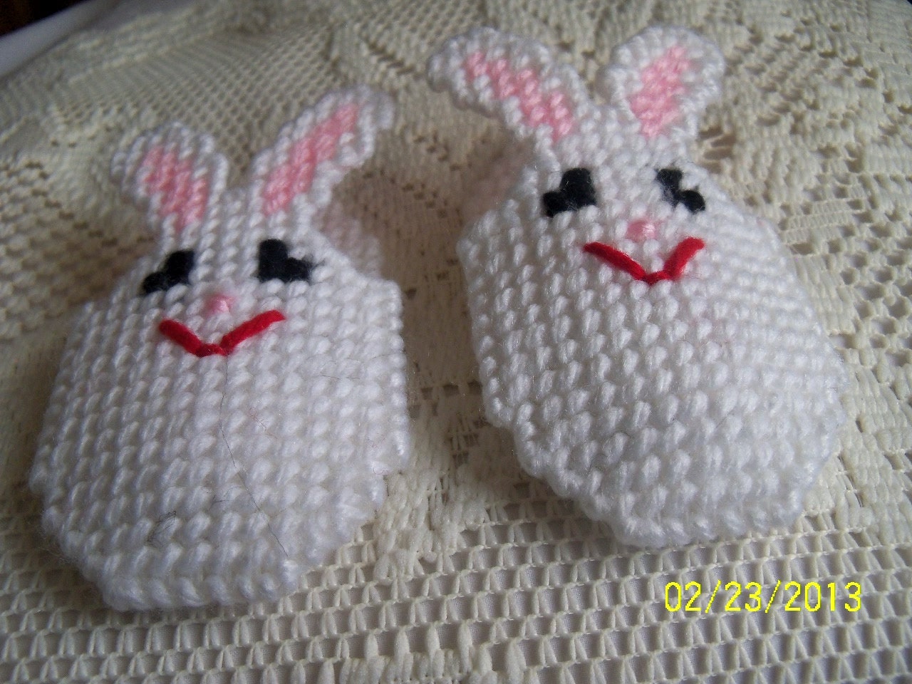 Easter Bunny Holiday Slippers