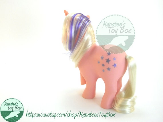 Vintage My Little Pony Twilight Unicorn 1980s Toy