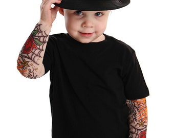 Baby Tattoo Sleeve T shirt Mommy's Rockstar by TotTude on Etsy