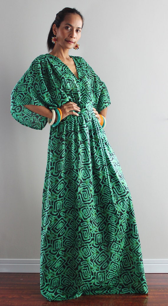  Boho Maxi Dress Kimono Women Kaftan Long Maxi Dress Boho 