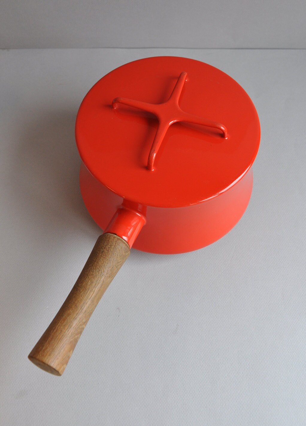 HOLD. Dansk Red Kobenstyle Pot with Handle 3QT by MisterTrue