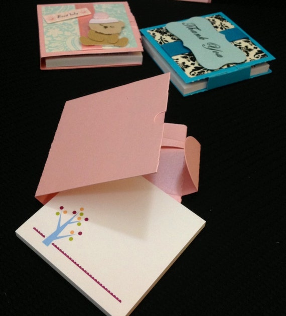 12 DIY Do It Yourself Post It Notes Cover Party Favor or