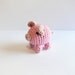 Pink pig amigurumi