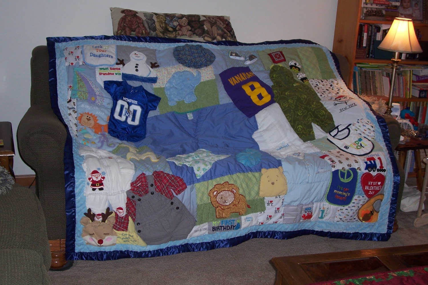 Baby Boy Clothes Quilt Baby Boy Clothes Quilt