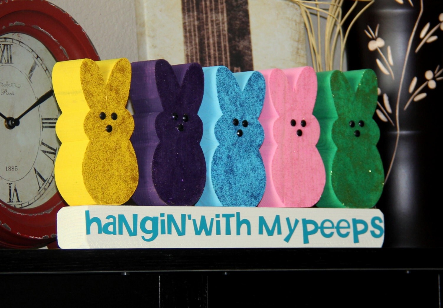 Hanging with my Peeps Great FUN Easter Decoration