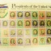 Bachrach Collection Presidents of the United States Stamps 1957 Harris Co Unused