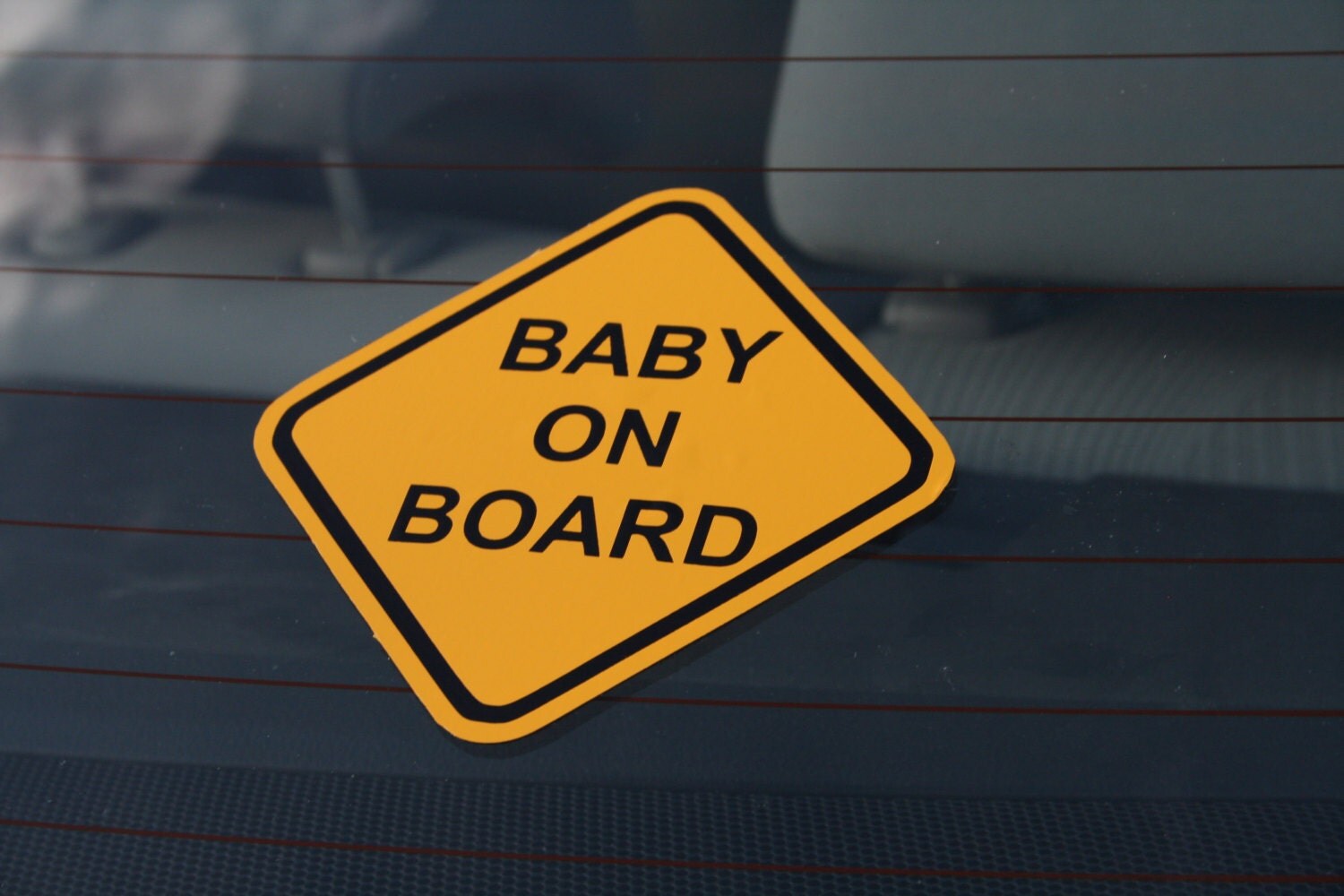 Baby on Board Sticker / Window Decal Any Language