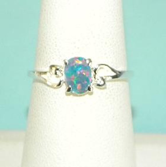 blue fire opal engagement rings blue fire opal engagement rings
