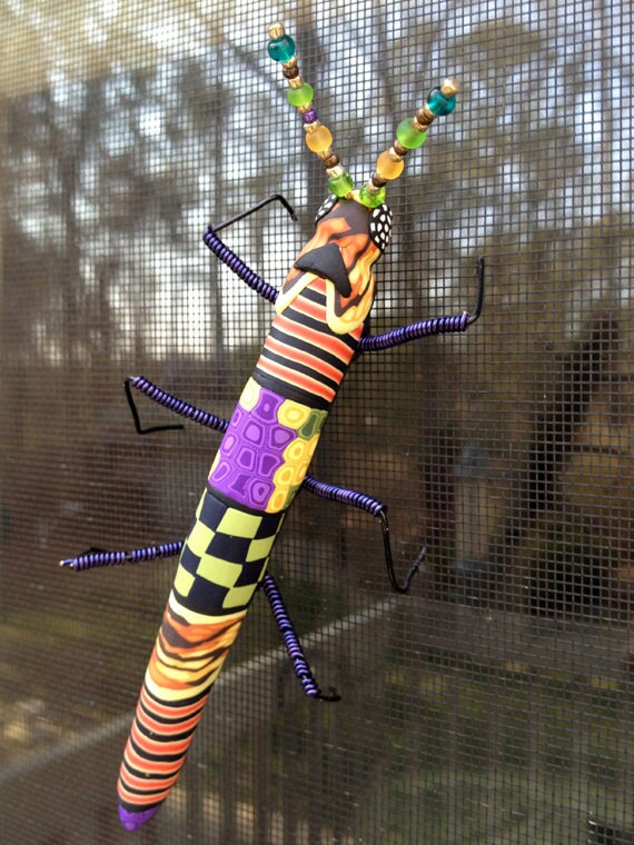 Insect Sculpture Bug Sculpture Insect Art LONGBUG0001