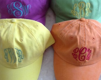 Monogram Baseball Hat