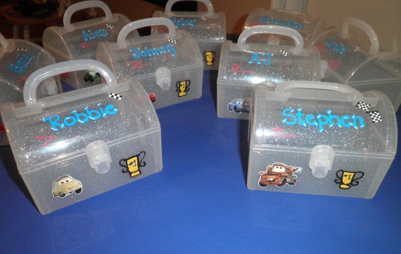 Items similar to Cars the Movie Personalized  Party  Favors  