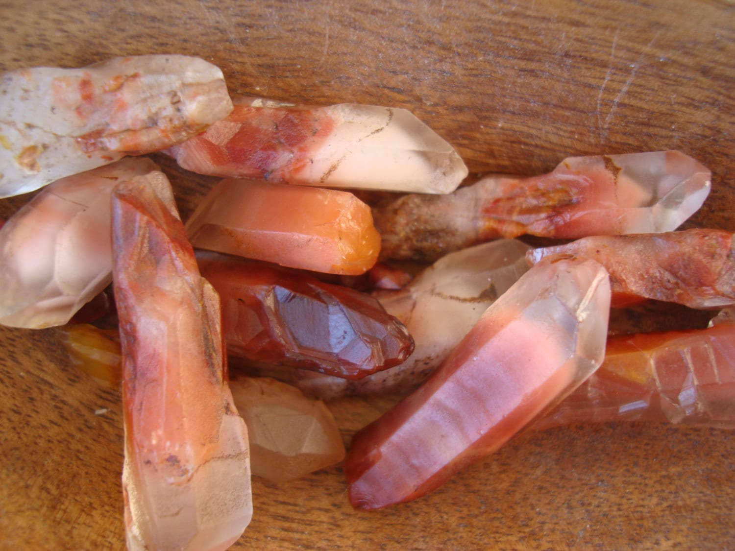 Tiny Amazing Angel Phantom Quartz Crystal Point A1 photo