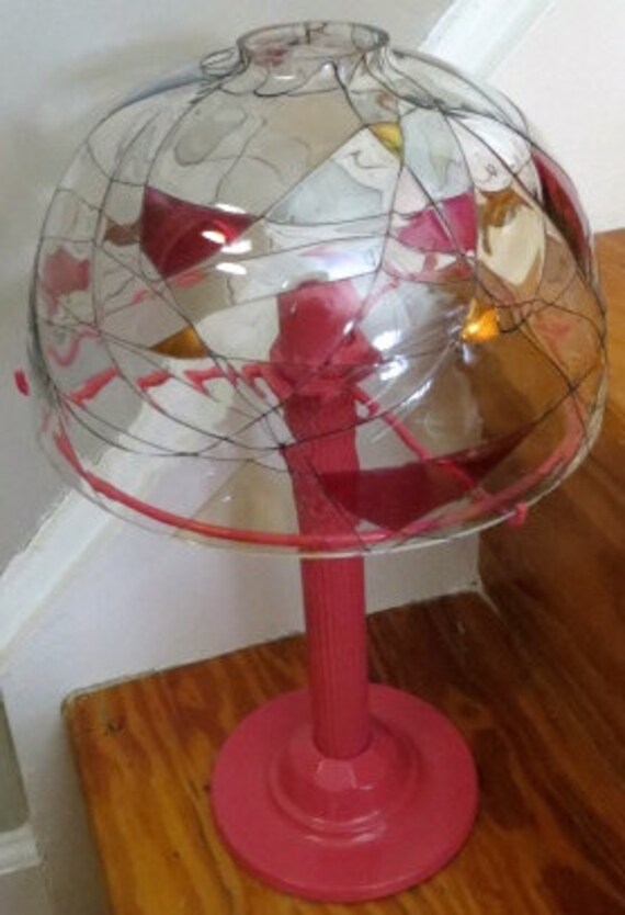 Partylite Retired Mosaic Tiffany Lamp Candle by oZdOinGItagaiN