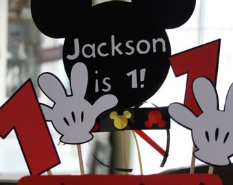 Mickey Mouse Cake Topper or Centerpiece