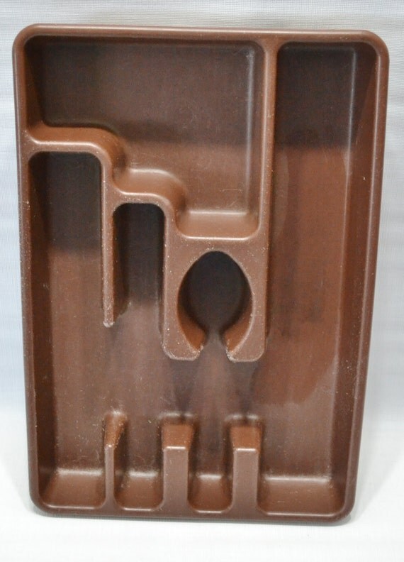 Vintge Rubbermaid Utensil Silverware Tray Organizer Holder