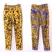 80s VERSACE Baroque Leopard Printed Skinny Jeans - Editorial worthy