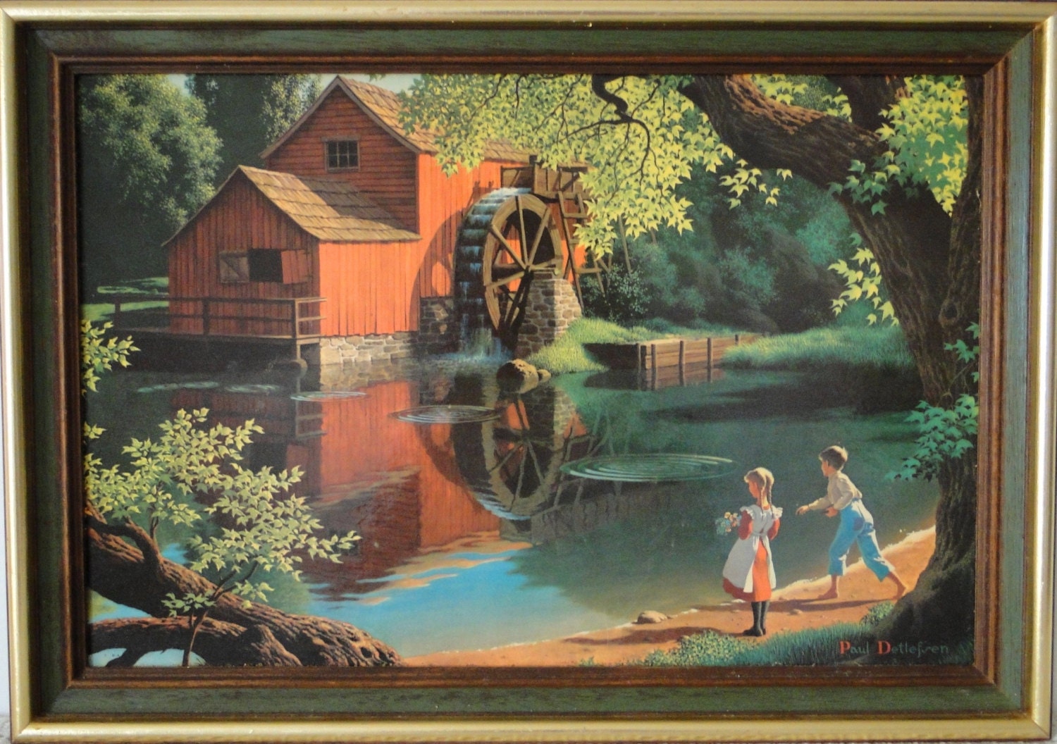 RESERVED FOR TIM S Paul Detlefsen Print Litho Old Mill   Il Fullxfull.424262498 Qa3z 