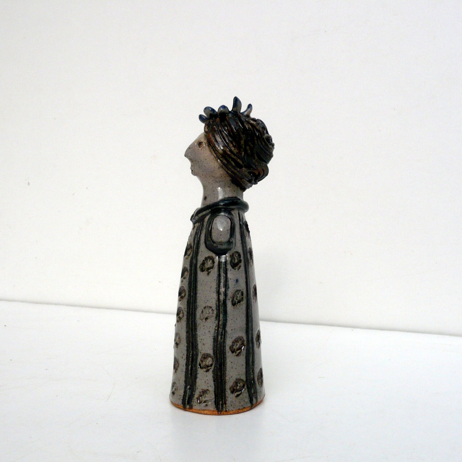 Ceramic Sculpture Girl Ceramic Figure OOAK