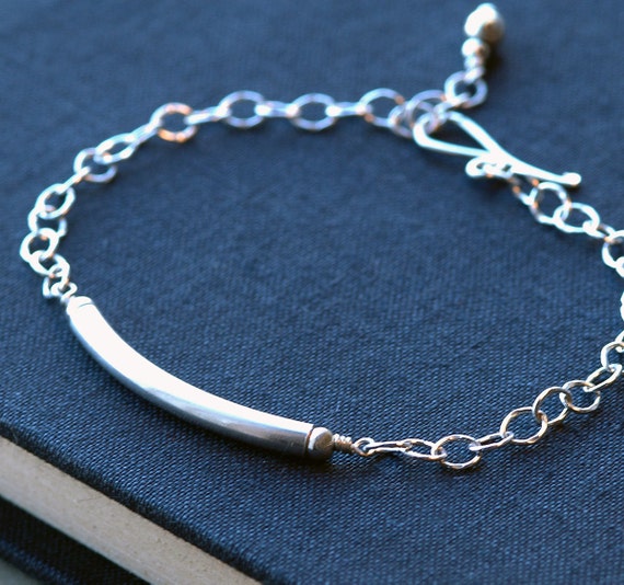 Sterling Silver Bracelet Chain Bracelet Minimal Everyday
