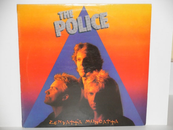 The Police Zenyatta Mondatta A&M Records by notesfromtheattic