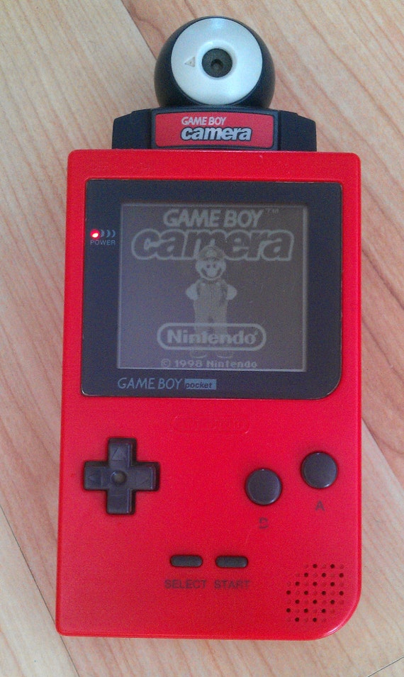 Vintage Nintendo Game Boy Pocket and Game Boy Camera by TheModRoom