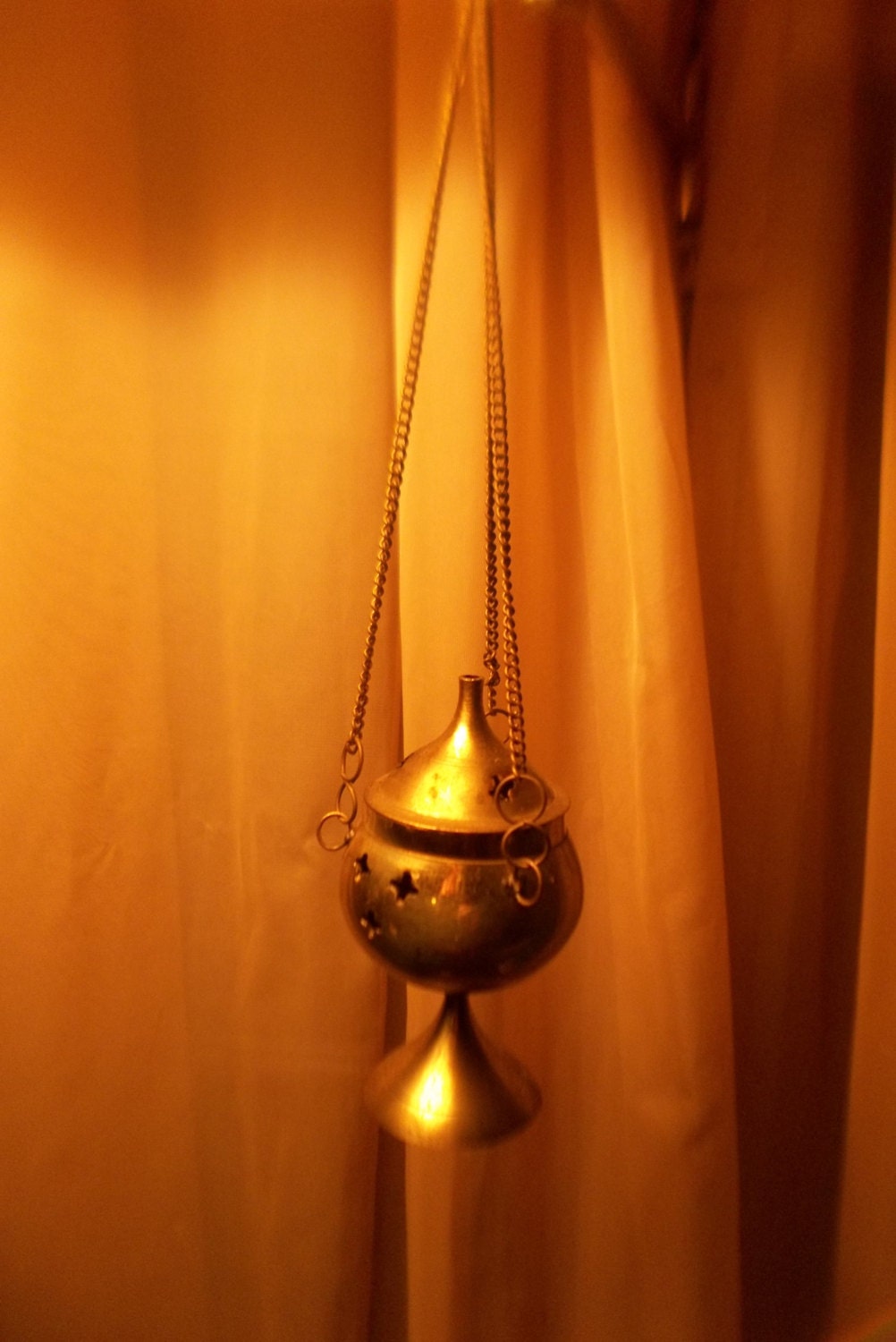 Hanging Incense Burner by TheOldenEwe on Etsy