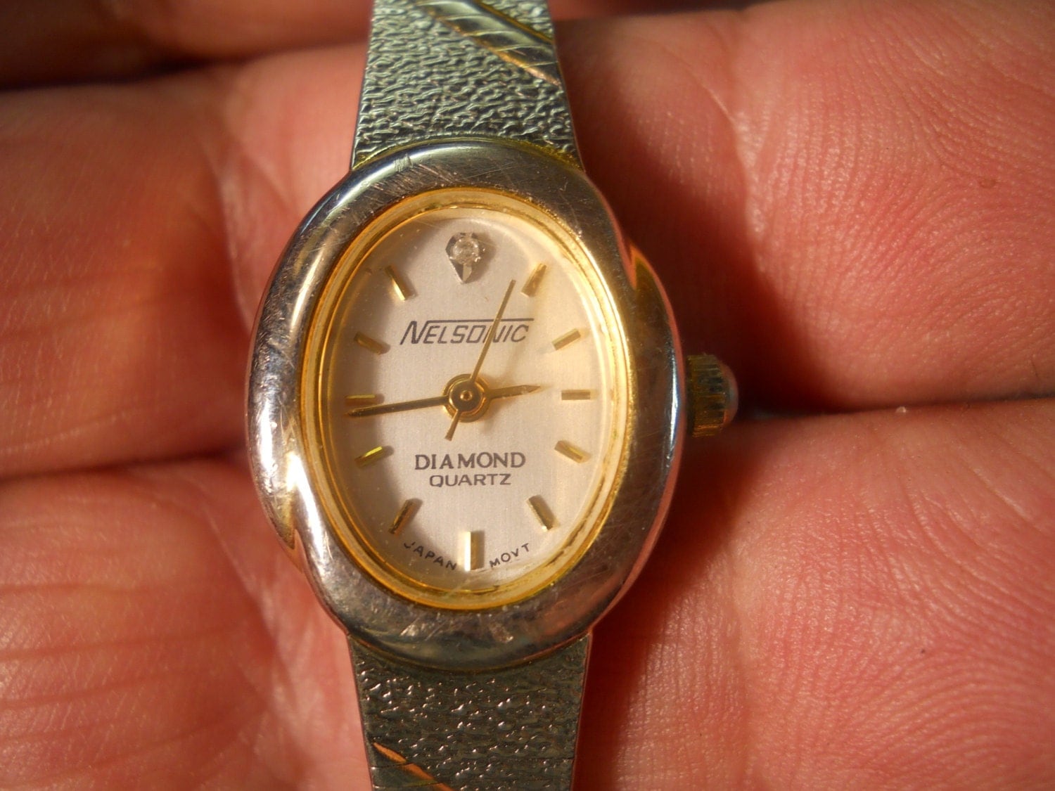 Nelsonic Diamond Quartz Watch Nelsonic Diamond Quartz Watch