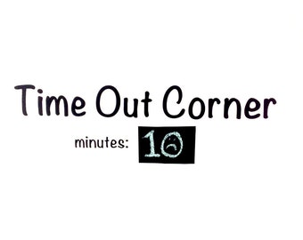time out corner