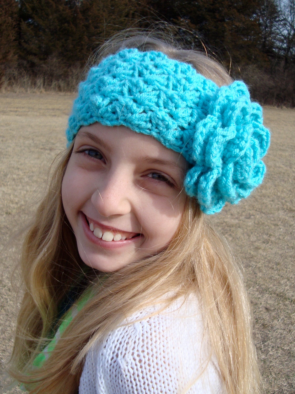 Instant Download CROCHET HEADBAND PATTERN Tangled Headwrap