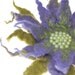 Felted flower brooch / Felt Jewelry/ Felted Flowers /gift under 25 / Ready to ship / green and Lilac