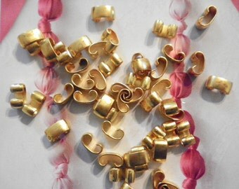 24 Brass 9mm Connectors