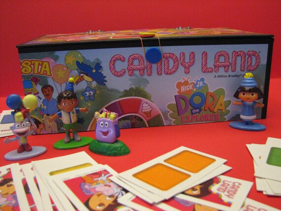 Items Similar To Dora The Explorer Candy Land Gameboard Keepsake Box On ...