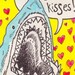 Ten Pack - Shark Attack "Hugs and Kisses" Blank Card