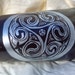 Celtic Triple Spiral Design Drinking Horn-- Witch Crafted