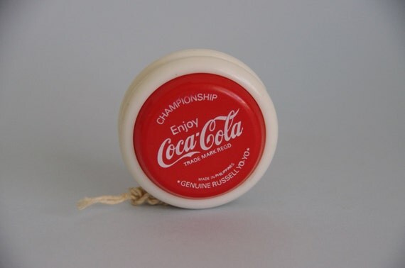 genuine russell yoyo coca cola