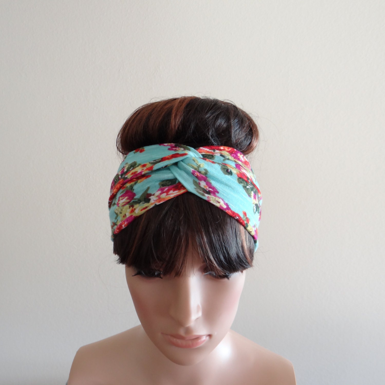 WOVEN TWIST HEADBAND DRIPPING IN DECO main image 1