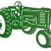 John Deere Tractor Decor - Metal Art - Boy's Nursery Room Decor