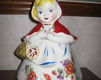 Hull Red Riding Hood Cookie Jar