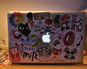 9 Sheets Watareproof Deco Stickers - Masking Sticker - Suitcase Sticker - Macbook Sticker - Filofax