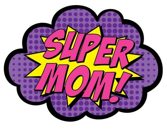 super mom logo