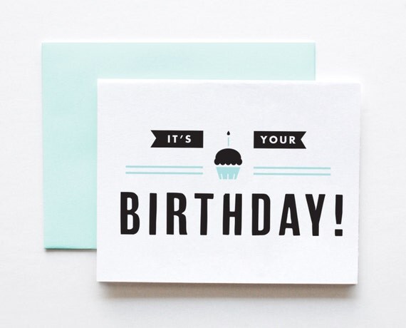 Inspirational 10 Happy Birthday Modern Card