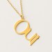 Oui necklace in gold, oui charm, French Inspired, Dainty Necklace, Jewelry with meaning, Jewelry with words